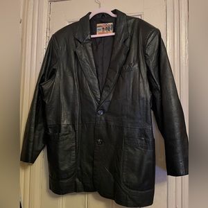 Vintage Leather Coat
